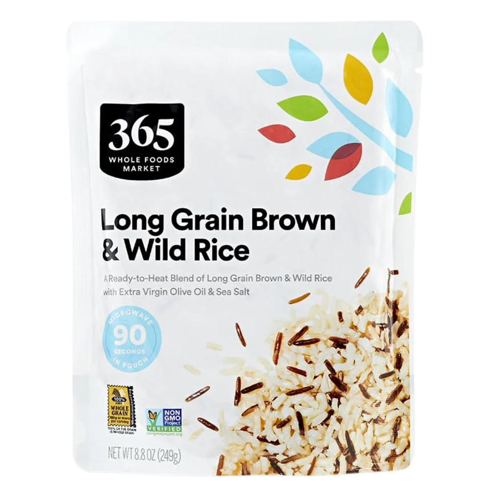 365 Whole Foods Market Long Grain Brown & Wild Rice 249g - Image 3