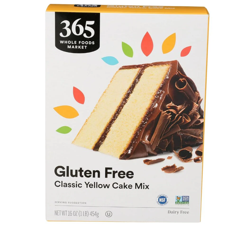 365 Whole Market Food Gluten Free Classic Yellow Cake Mix 454g - Image 3