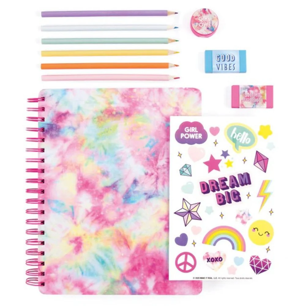 3C4G Kit De Dibujo Todo En Uno Con Efecto Tie-Dye Pastel 6+ - Image 2