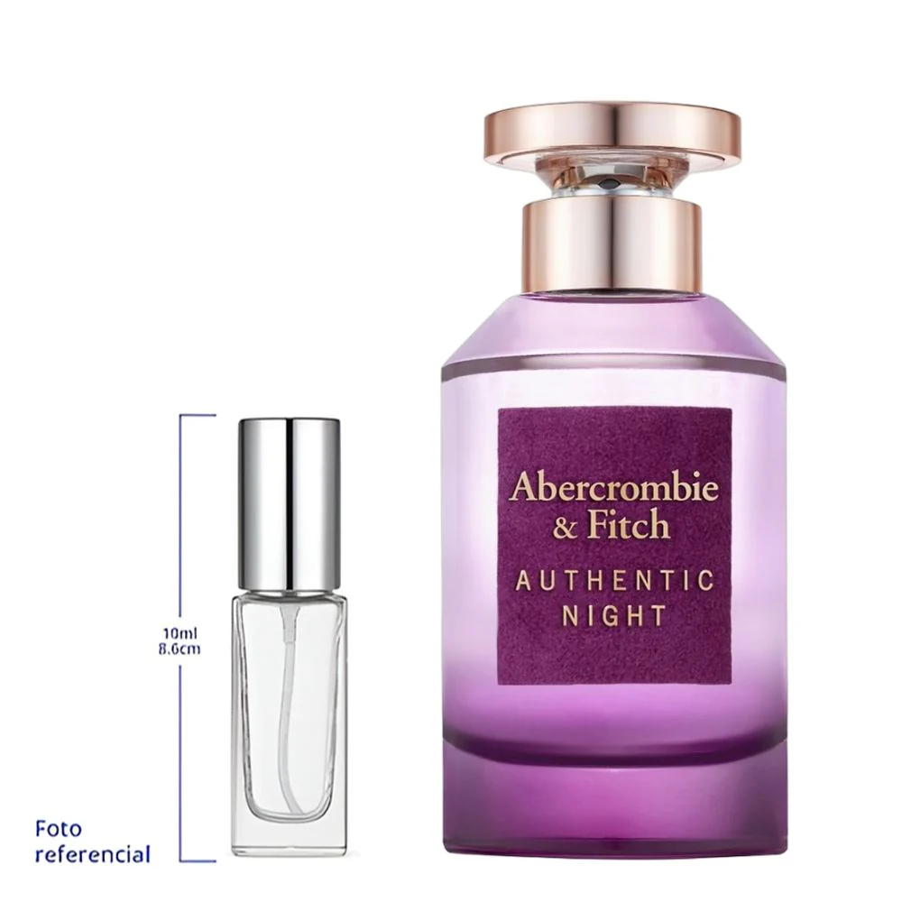 Abercrombie & Fitch Authentic Night Decant Travel Size Eau Parfum For Woman - Image 2
