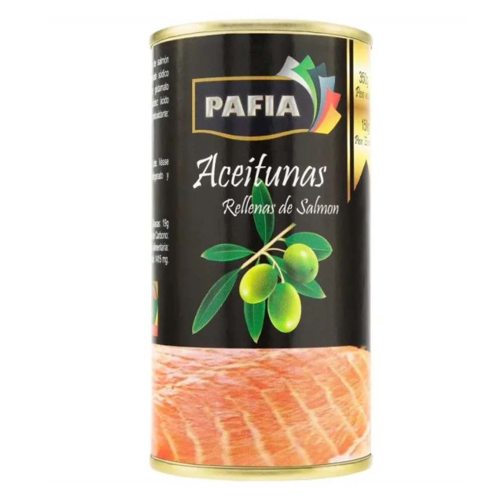 Aceitunas Rellenas de Salmón Pafia 150g