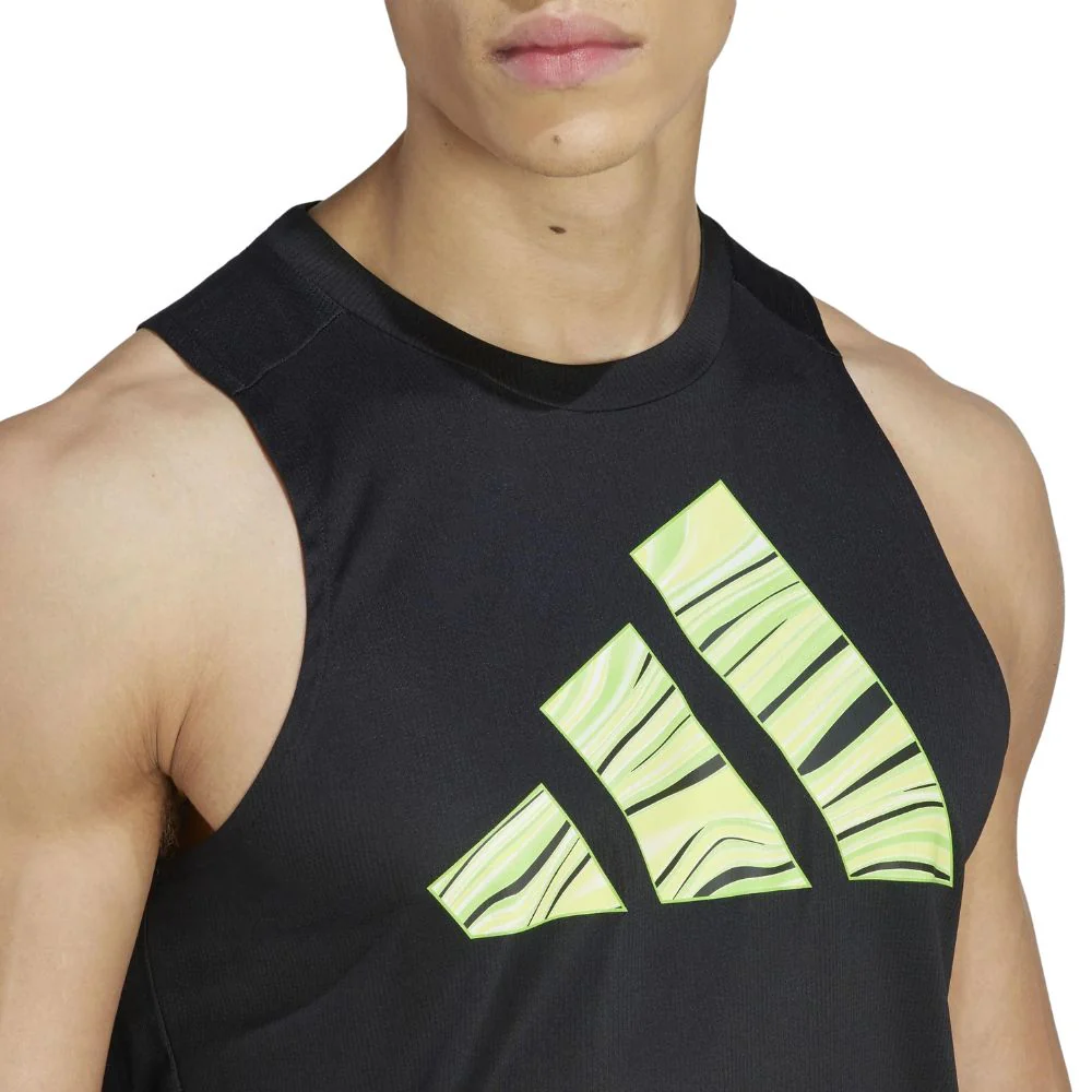 Adidas Camiseta Sin Mangas Para Caballero Hit Entry TK - Image 3
