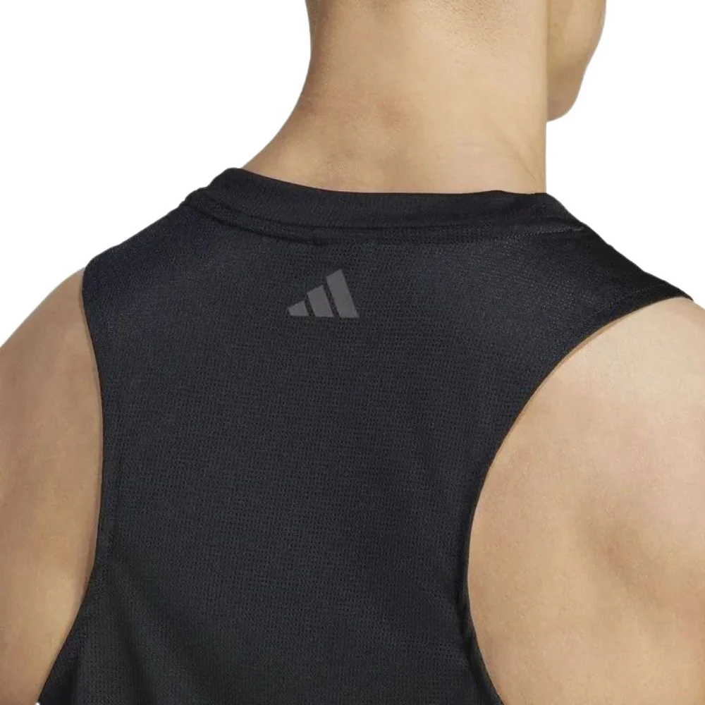 Adidas Camiseta Sin Mangas Para Caballero Hit Entry TK - Image 5
