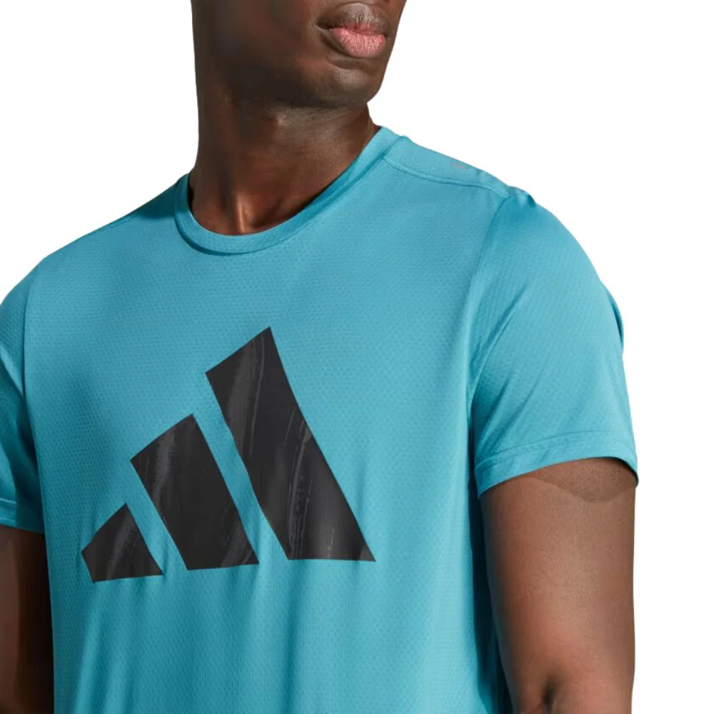 Adidas Franela Run It Bos Tee para Caballeros - Image 5