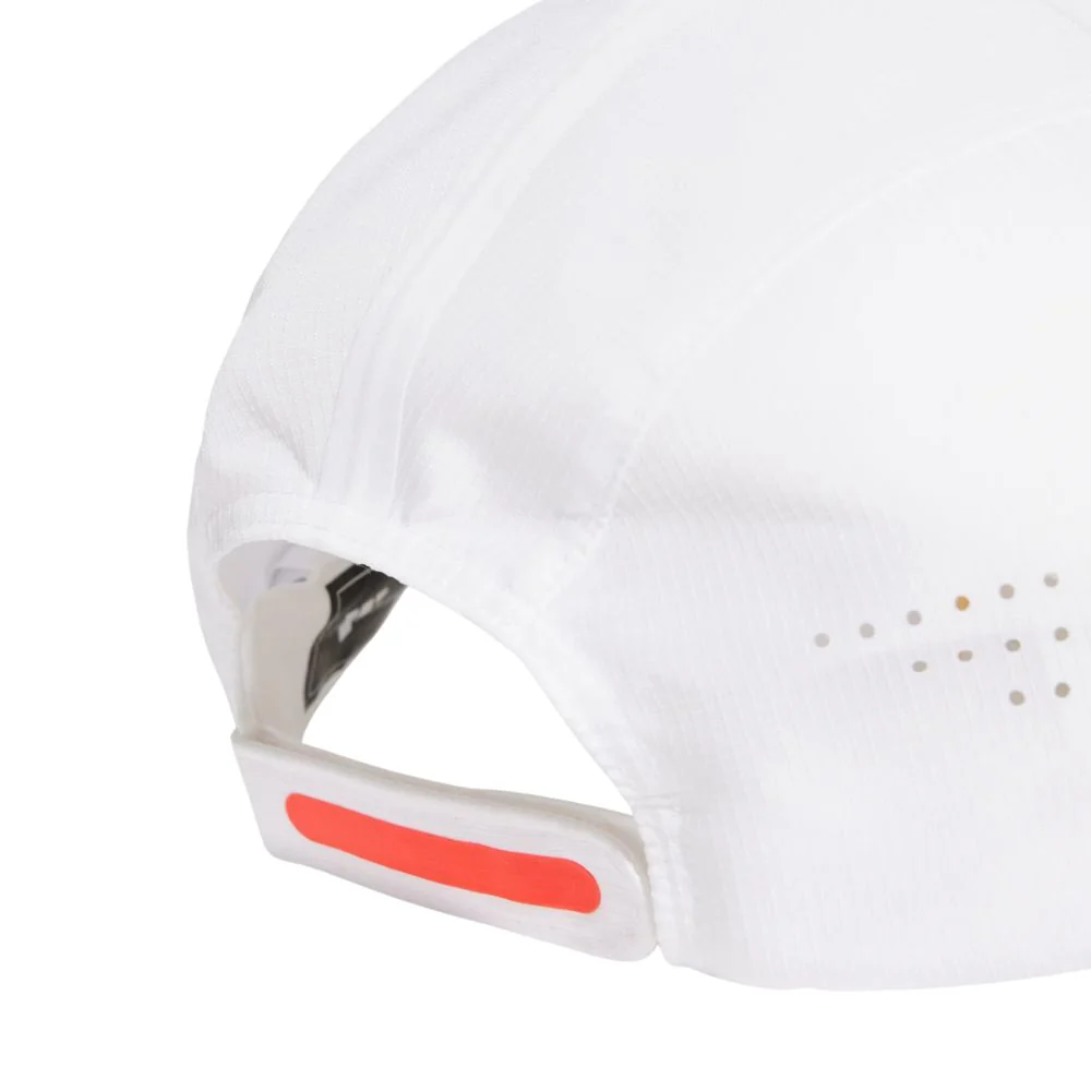 Adidas Gorra Ligera De Running Adizero Climacool White/Lucid Red - Image 4