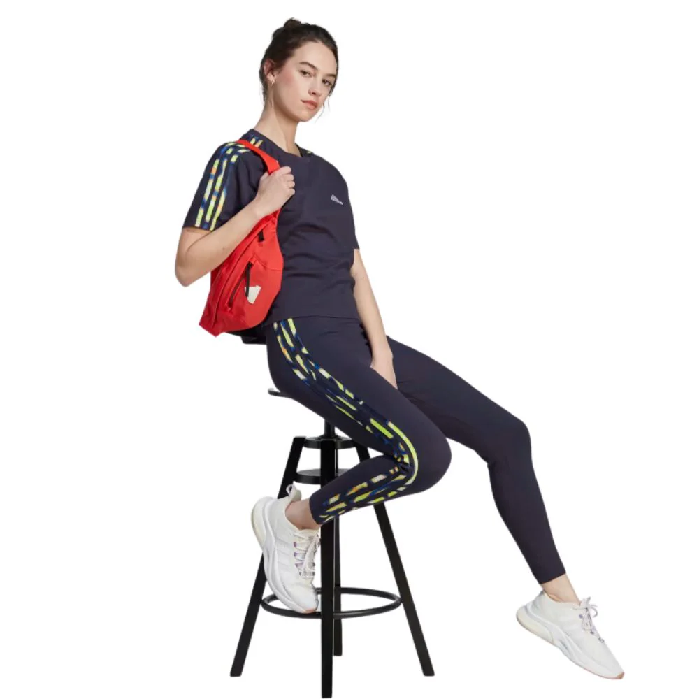 Adidas Vibrant Print 3 Leggings para Damas - Image 3