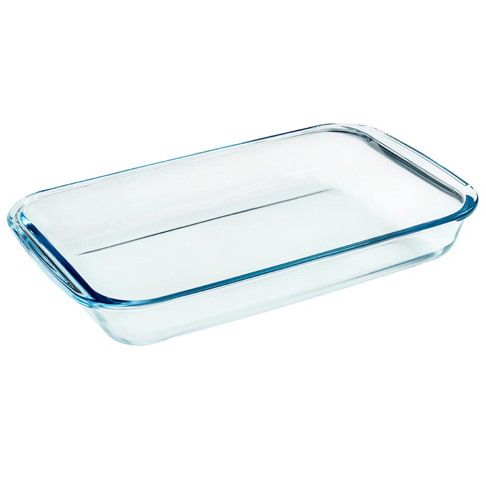 Alfa Hogar Refractario De Vidrio Borosilicato Rectangular 1Lt
