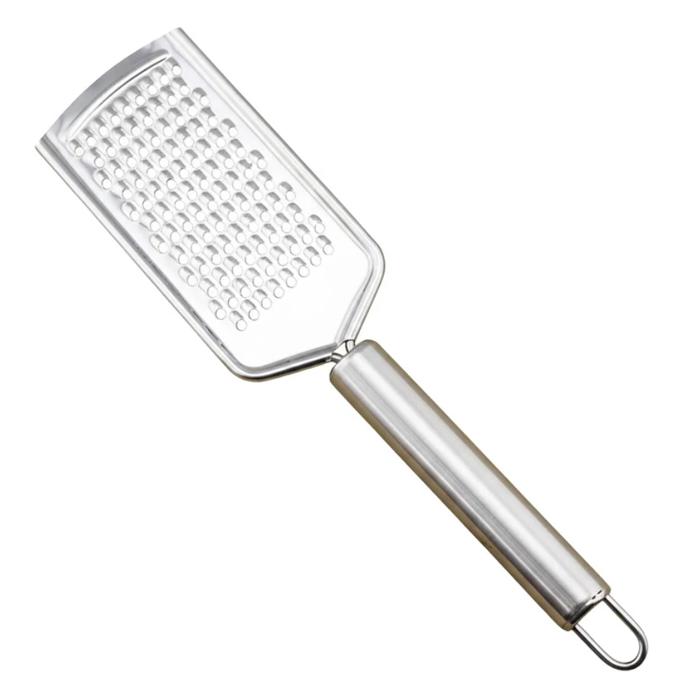 Alfa Hogar Meital Rallador Plano De Acero Inoxidable Deluxe 23.3cm