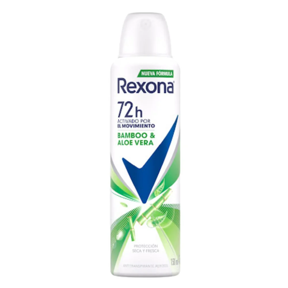 Rexona Desodorante Stay Fresh Bamboo Aloe Vera Aerosol 150ml - Image 2