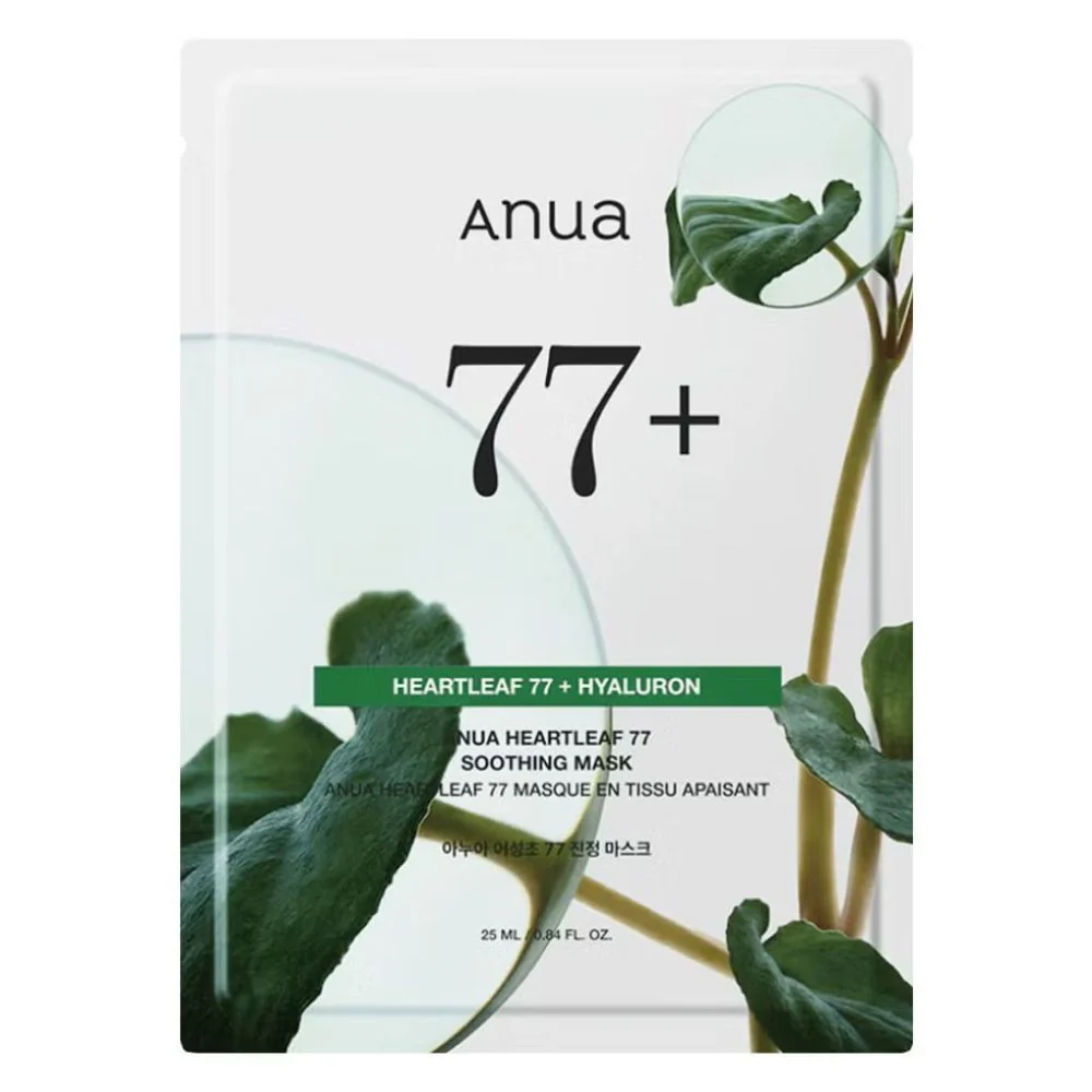 Anua Mascarilla Heartleaf 77+ Hyaluron Soothing Mask 25ml