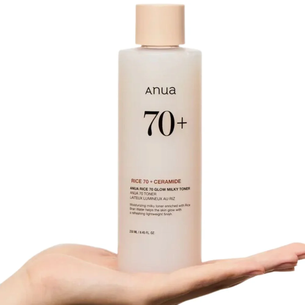 Anua Rice 70+ Glow Milky Toner 250ml - Image 3