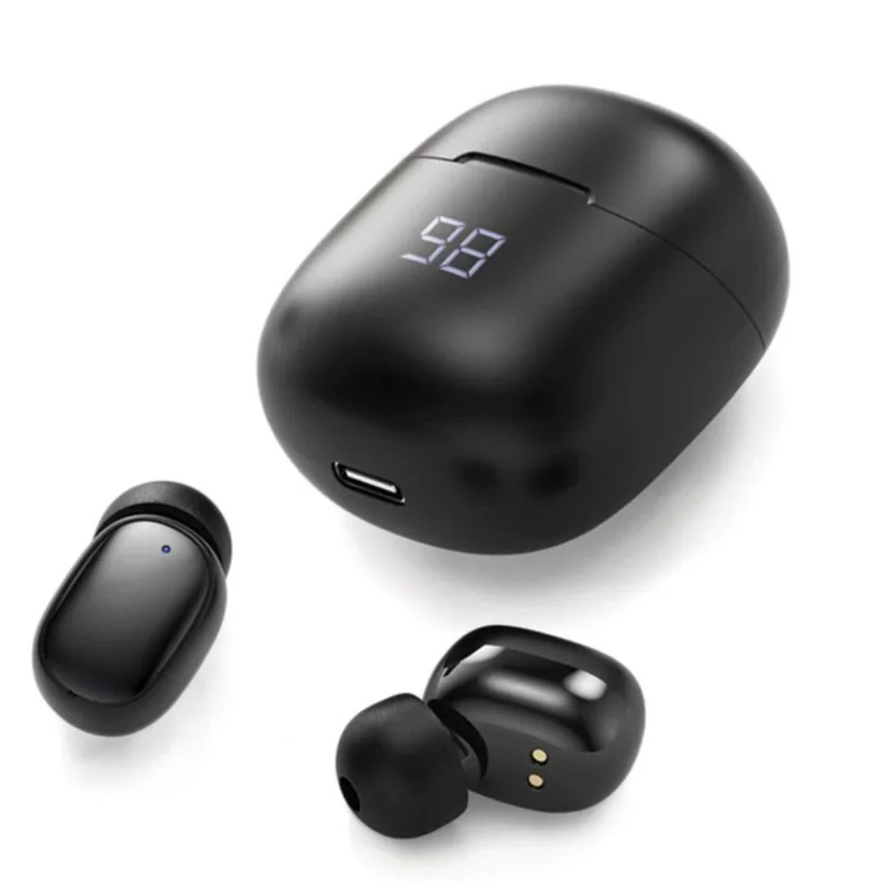 Argom Tech Audífonos Inalámbricos Stereo  Skei Pods E66 Negro - Image 3