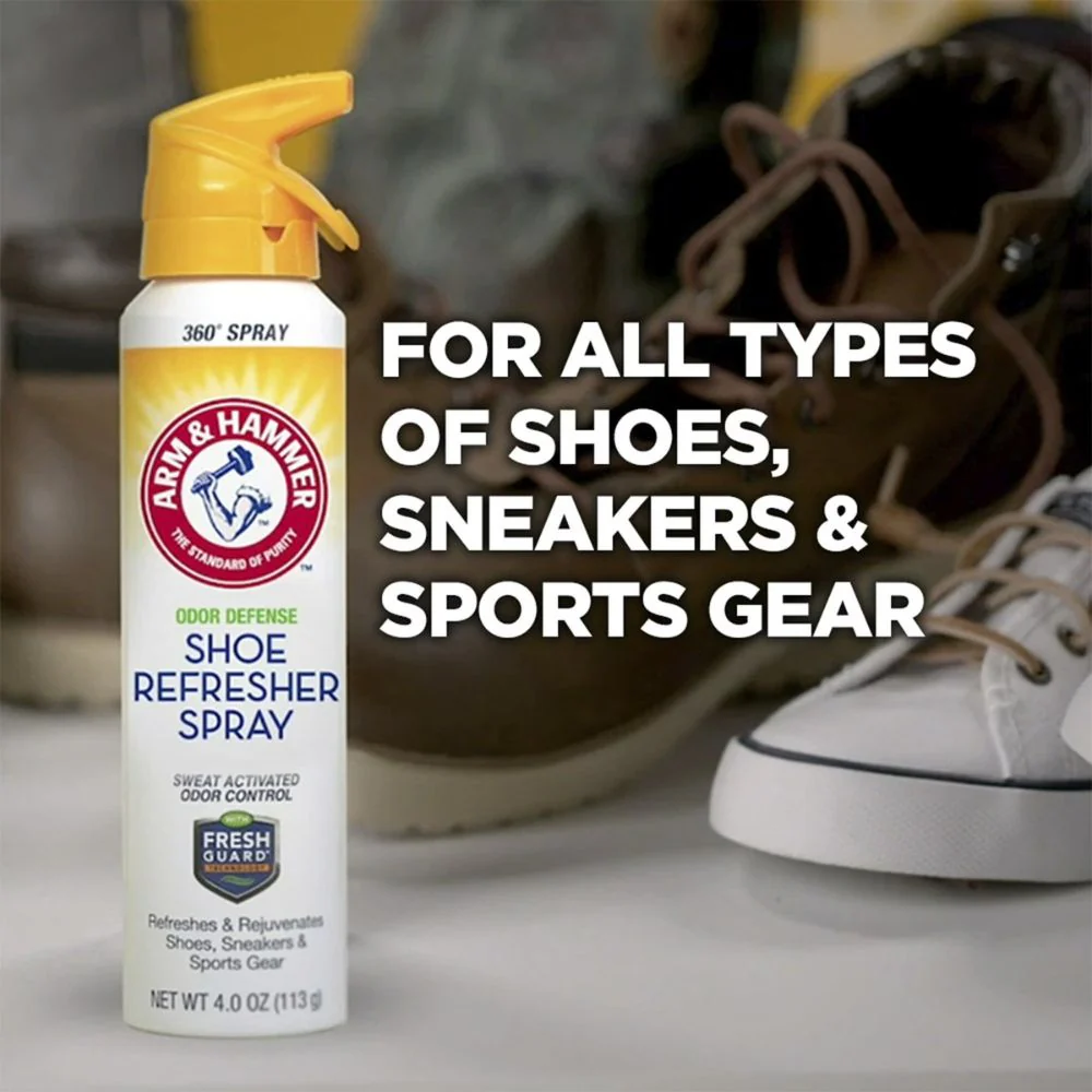Arm & Hammer Spray Refrescante Para Zapatos Odor Defense 113gr - Image 3
