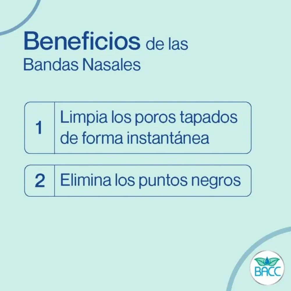 BACC Bandas Nasales Limpieza Profunda 5 Piezas - Image 3
