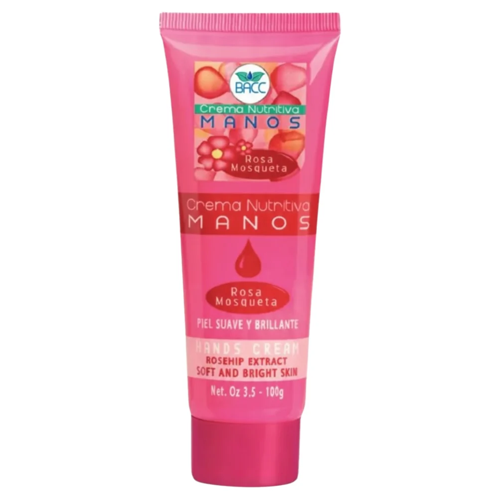 BACC Crema Nutritiva De Manos Rosa Mosqueta 100gr