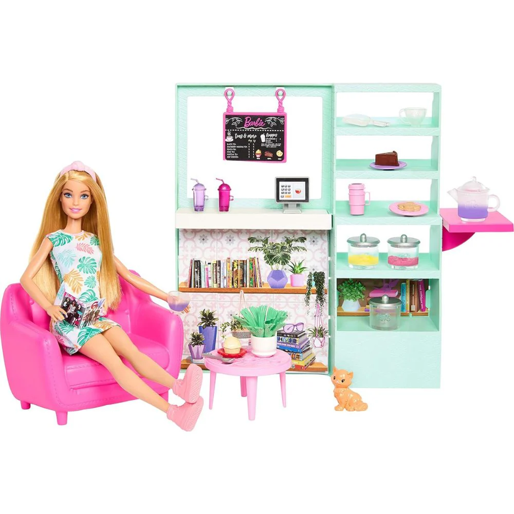 Barbie Café Charmant et Confortable 22 Piezas 5+ - Image 2