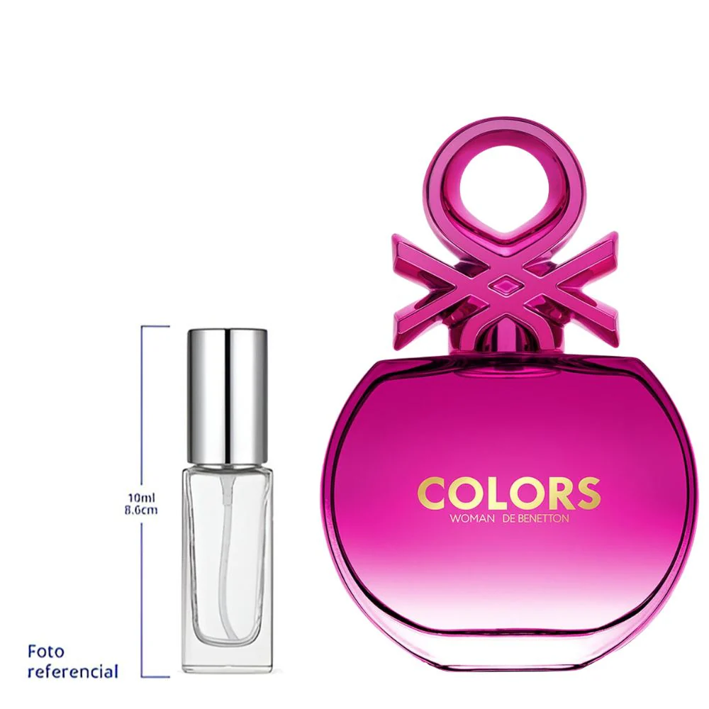 Benetton Colors Pink Decant Travel Size Eau De Toilette For Woman - Image 2