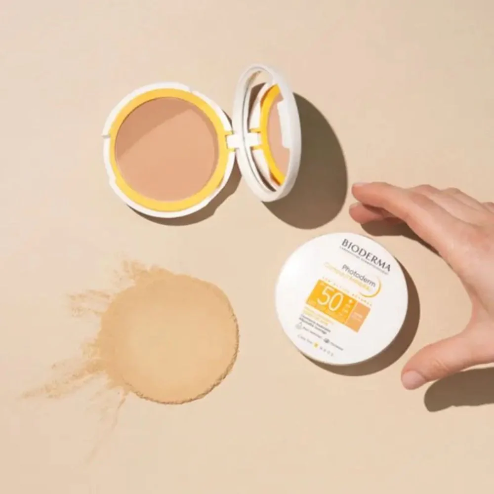 Bioderma Photoderm Compact Mineral Spf 50 Dore Golden 10g - Image 2