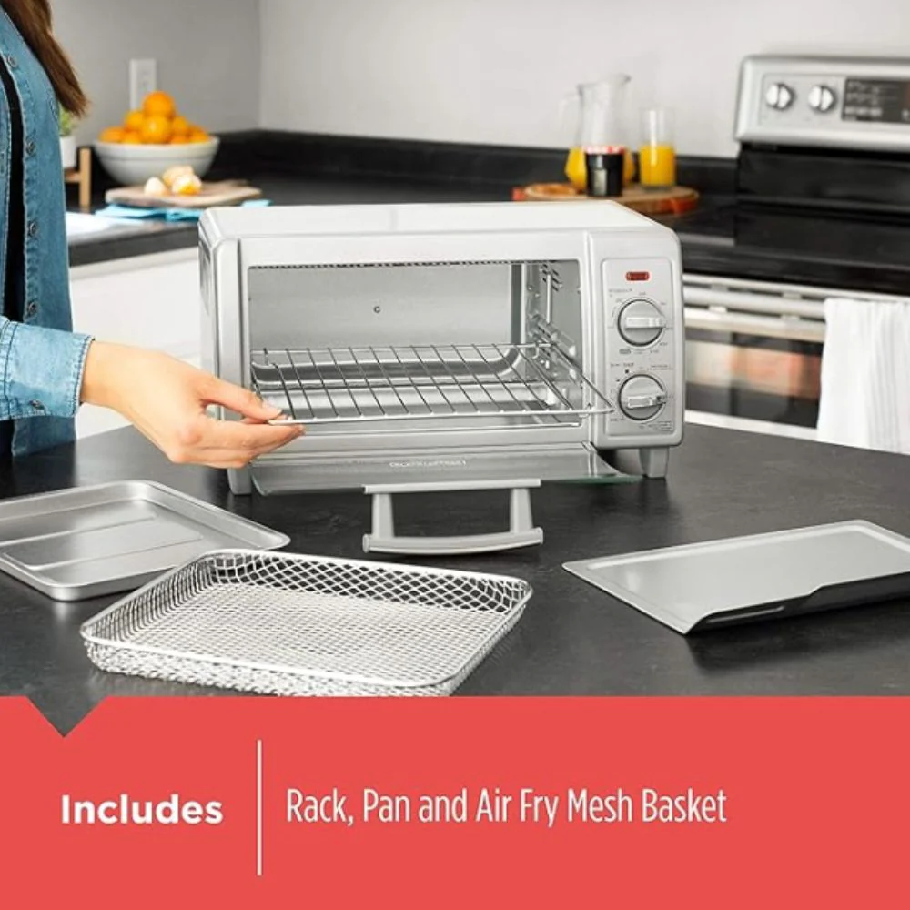 Black+Decker™ Horno tostador Crisp 'N Bake™ Air Fry de 4 rebanadas - Image 4