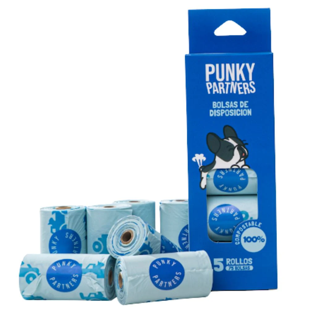 Bolsitas de Disposición 5 Rollos Punky Partners
