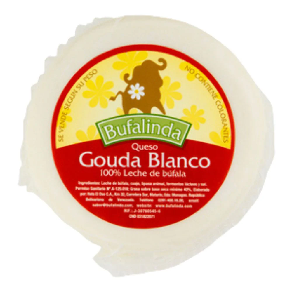 Bufalinda Queso Gouda Blanco 12 Opciones