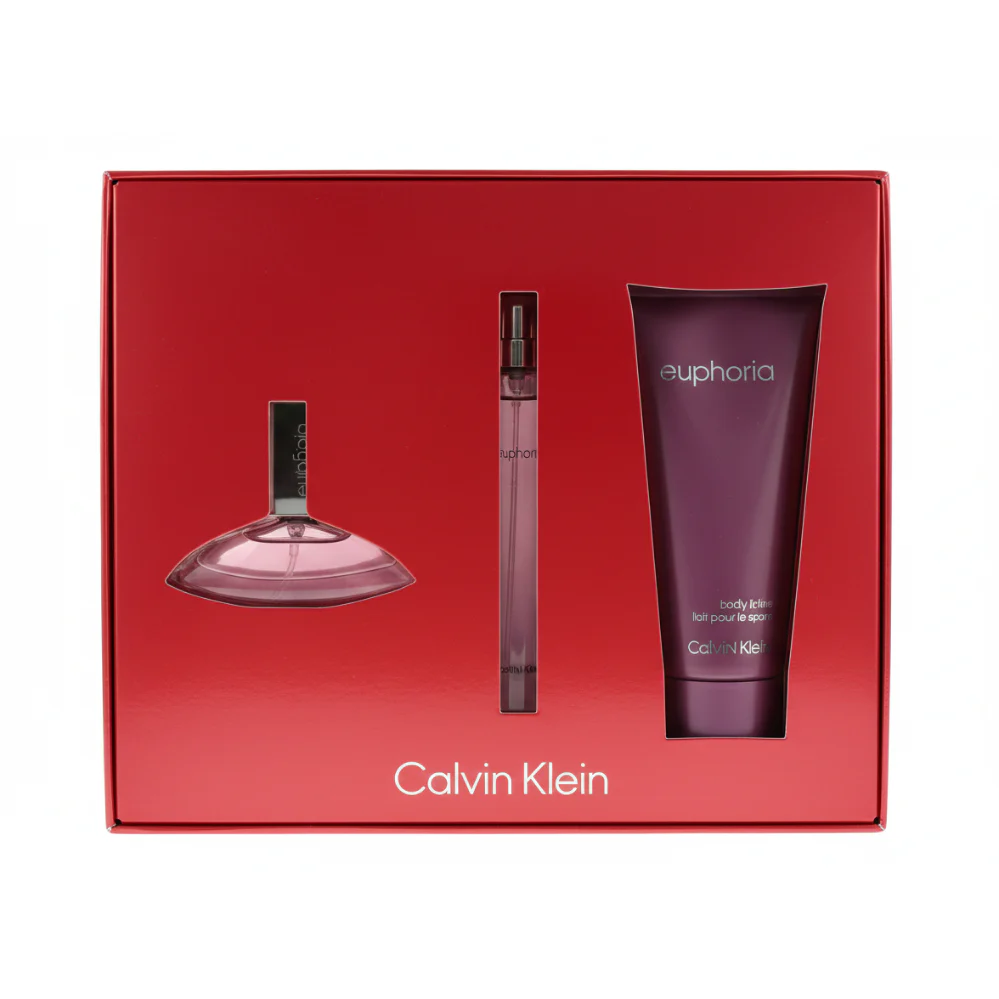 Calvin Klein Euphoria Set Eau De Fragrance & Body Lotion For Woman 3Und - Image 2