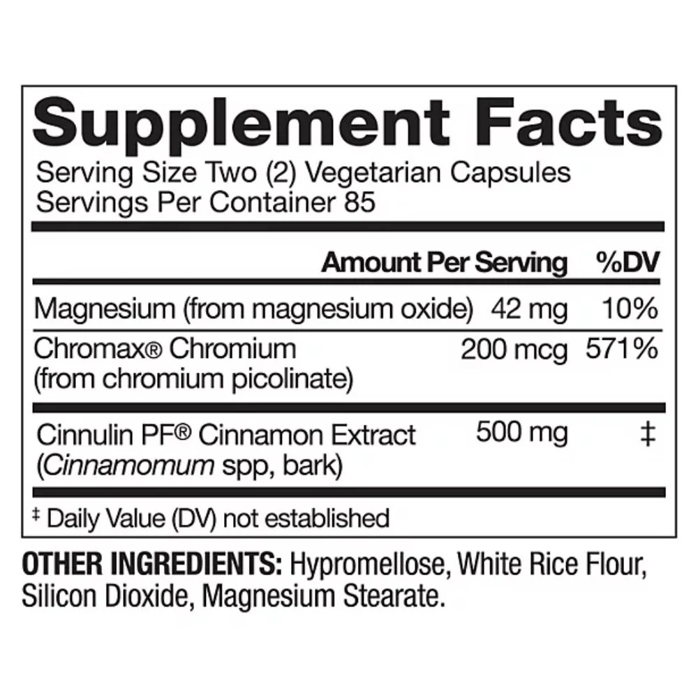 Capsulas de Canela Member's Mark Cinnamon 170 Vegetarian Capsules - Image 2