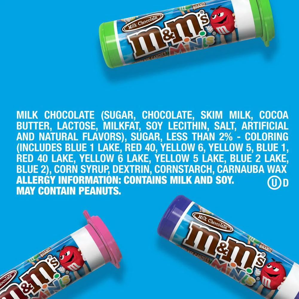 Chocolates M&M Mini Milk Chocolate 30gr - Image 4