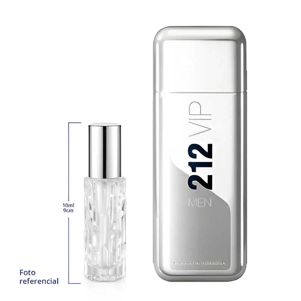 Carolina Herrera 212 VIP Men Are You On The List? NYC Decant Travel Size Eau de Toilette For Men - Image 2