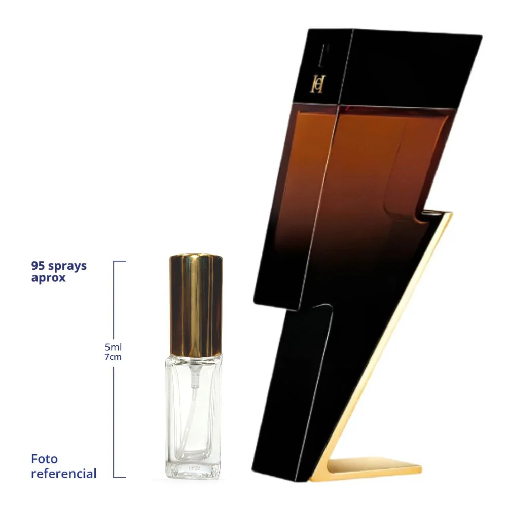 Carolina Herrera Bad Boy Elixir Decant Travel Size Eau De Parfum For Men