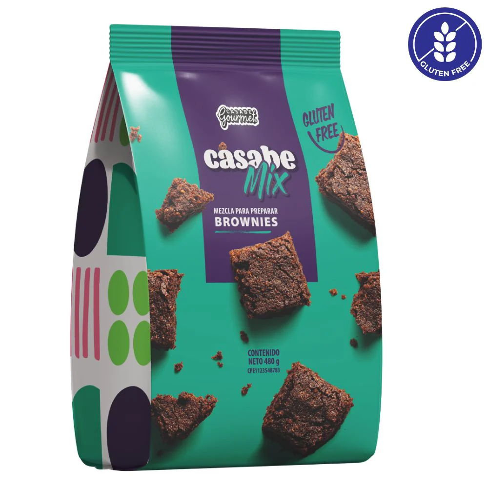 Casabe Gourmet Casabe Mix Brownie Mezcla 480gr - Image 3