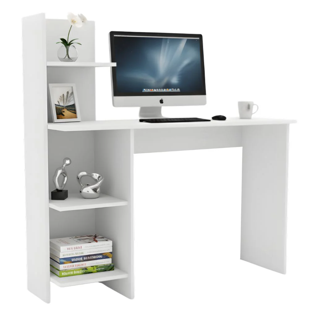 Casalista Escritorio Con Repisa Blanco-Bardolino / Blanco - Image 3