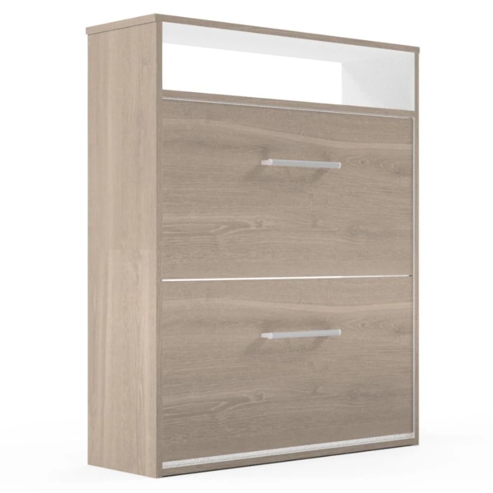Casalista Zapatera 2 Puertas Bardolino/Blanco - Image 3