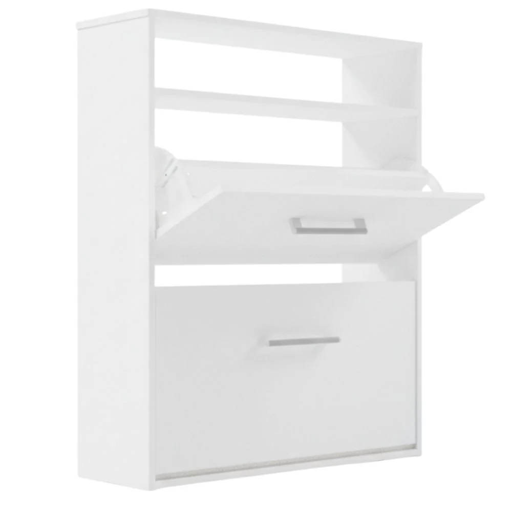 Casalista Zapatera 2 Puertas Bardolino/Blanco - Image 4
