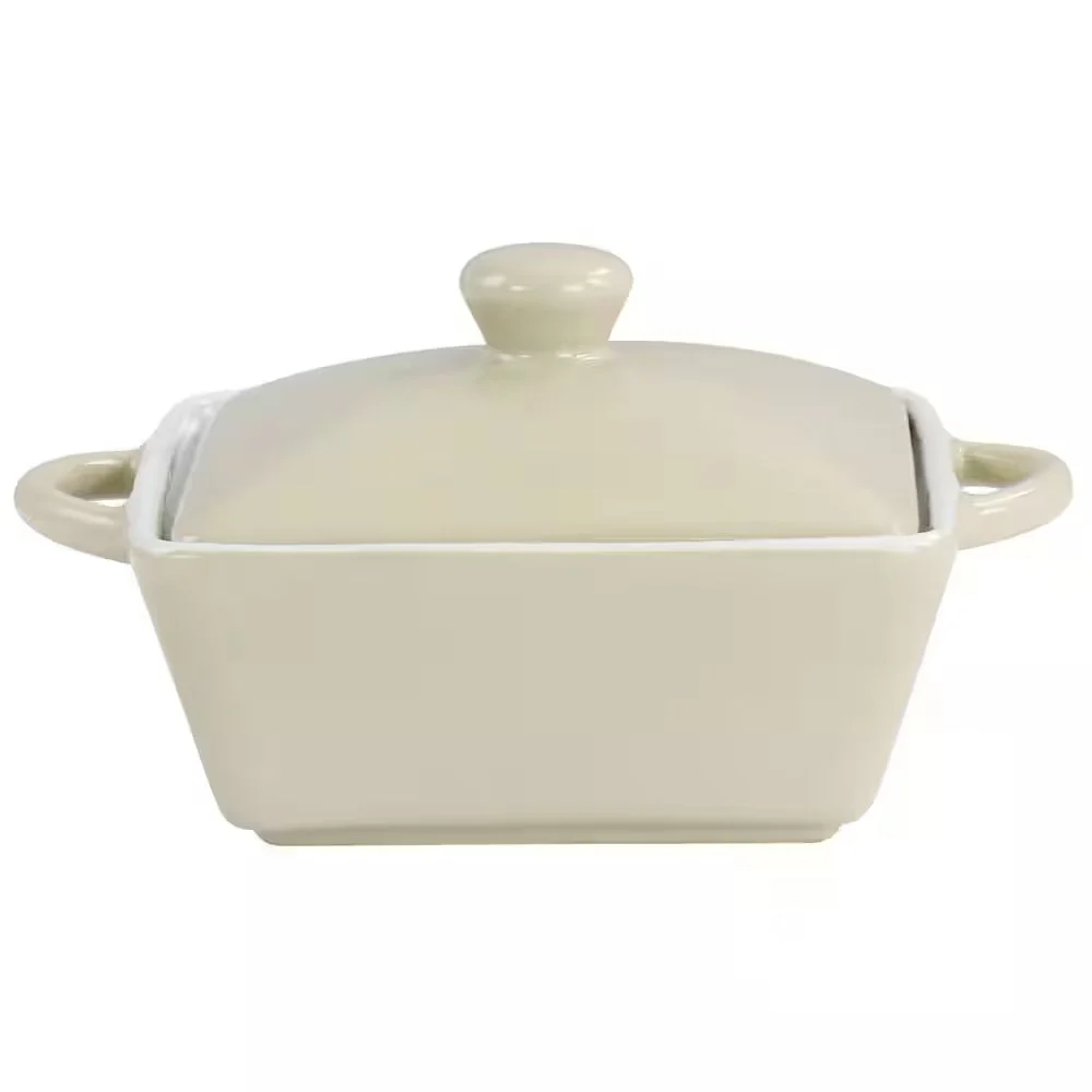 Caserola Martha Stewart With Lid 10cm Beige - Image 2