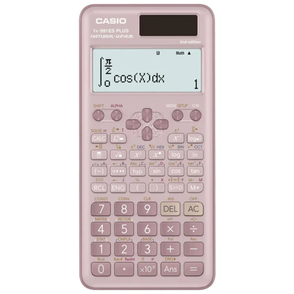 Casio Calculadora Científica Estándar Pink fx-991ESPlus2