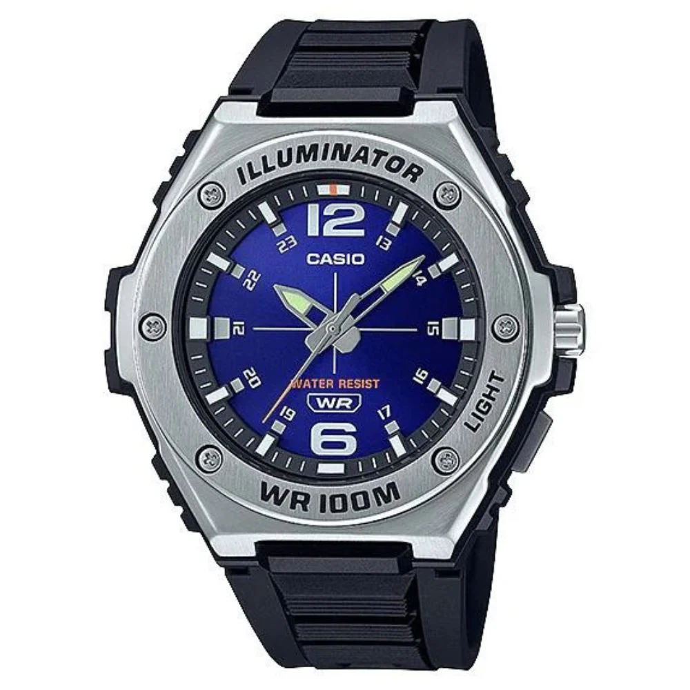 Casio Reloj Digital Correa De Resina Para Caballero Black