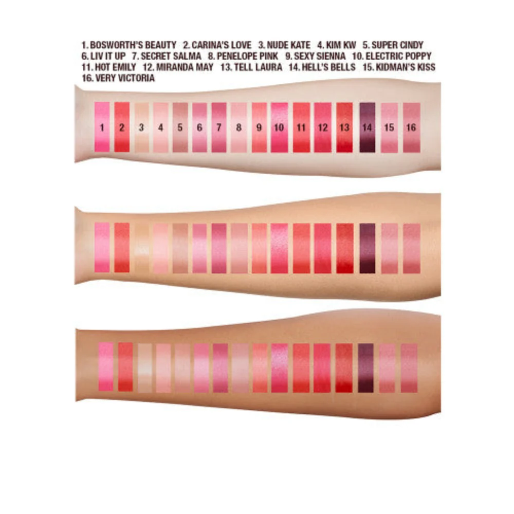 Charlotte Tilbury Kissing Fallen From The Lipstick Tree Hot Lips Color Liv It Up 3.5g - Image 3