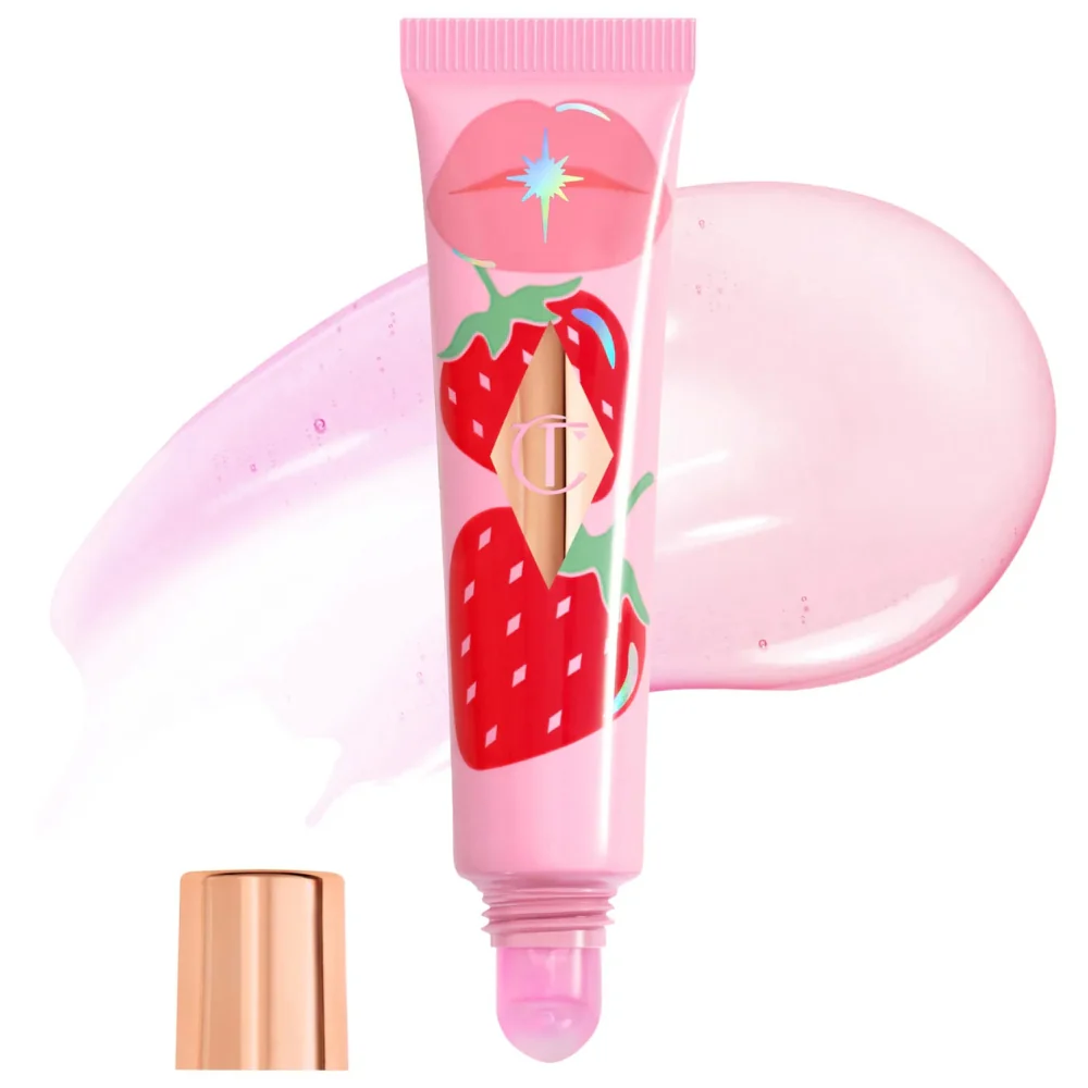 Charlotte Tilbury Unreal Lips Healthy Glow Nectar Lip Oil Strawberry Vanilla 14 ml