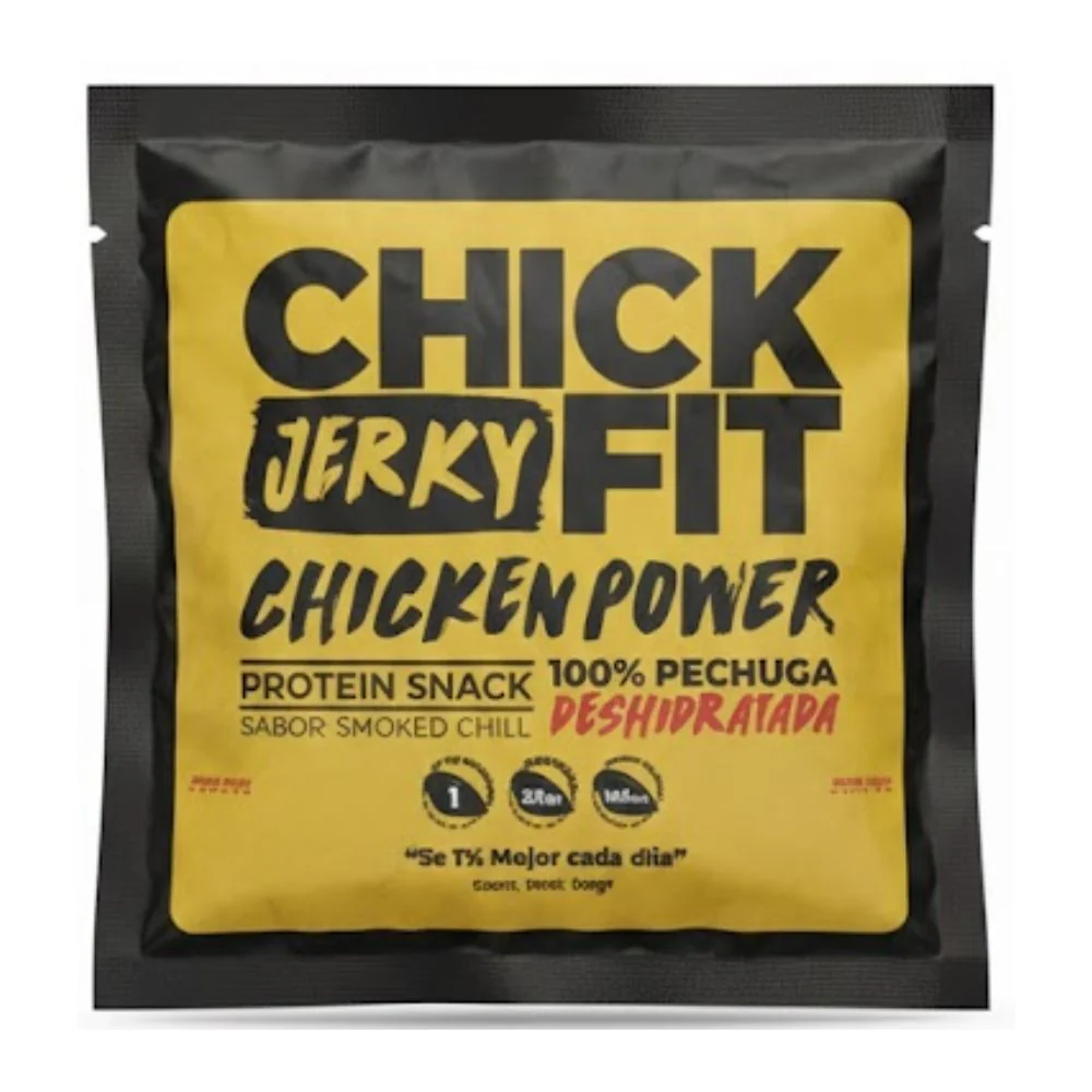 Chik Fit Jerky Chiken Power Protein Snack Smoked Chill 45gr