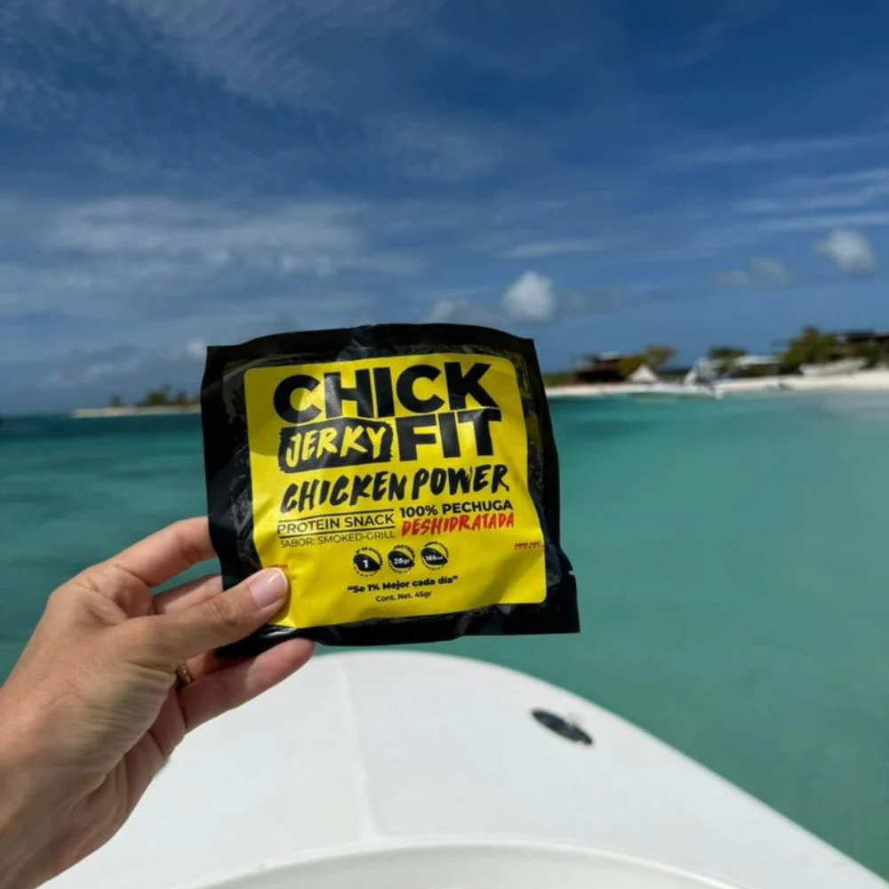 Chik Fit Jerky Chiken Power Protein Snack Smoked Chill 45gr - Image 2