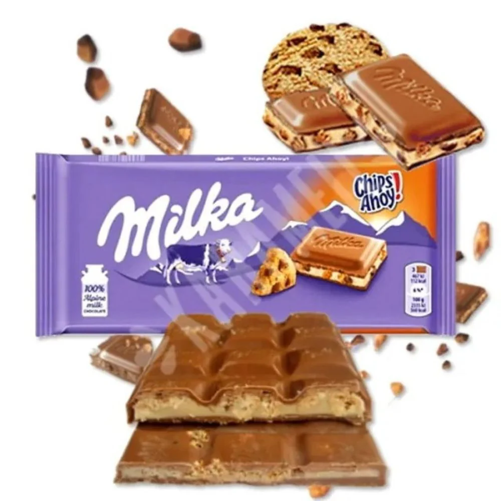 Chocolate Milka Chips Ahoy 100gr - Image 2