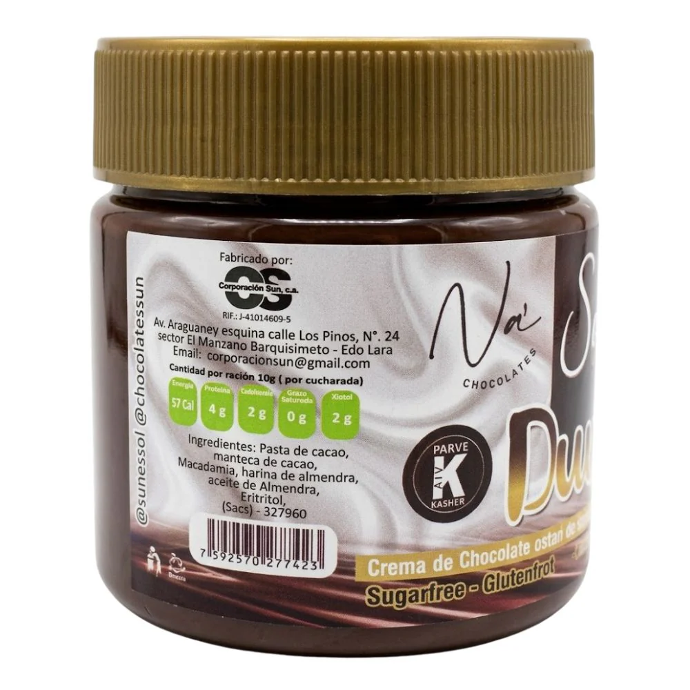 Chocolate Sun Crema Duketo 300gr - Image 2