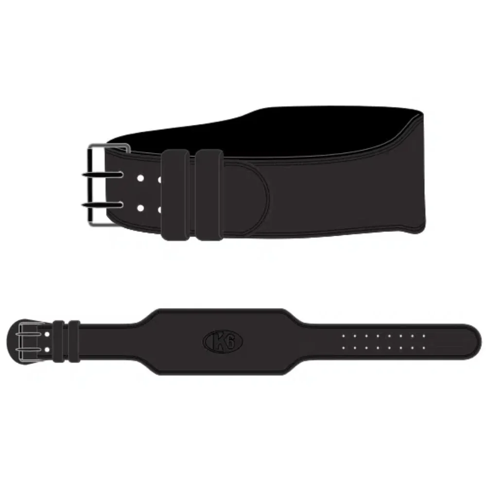 Cinturón Para Levantamiento De Pesas K6 Bull Black