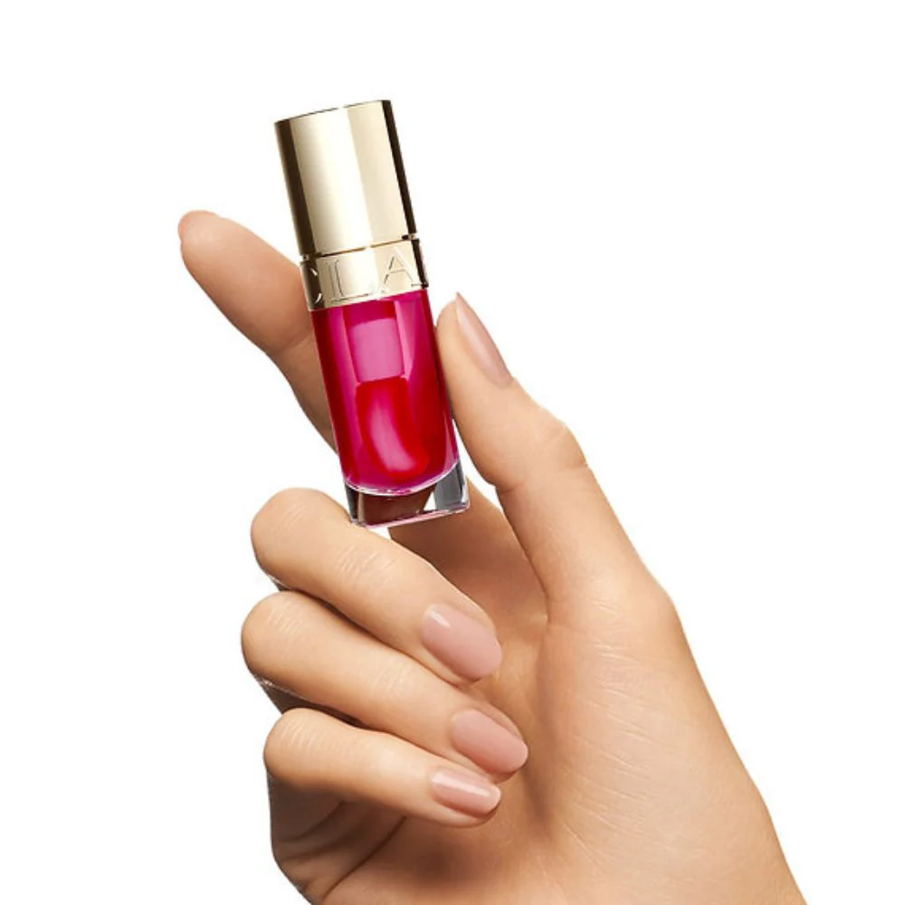 Clarins Lip Confort Oil With Sweetbriar Rose Oil Pitaya 04 7ml - Image 5