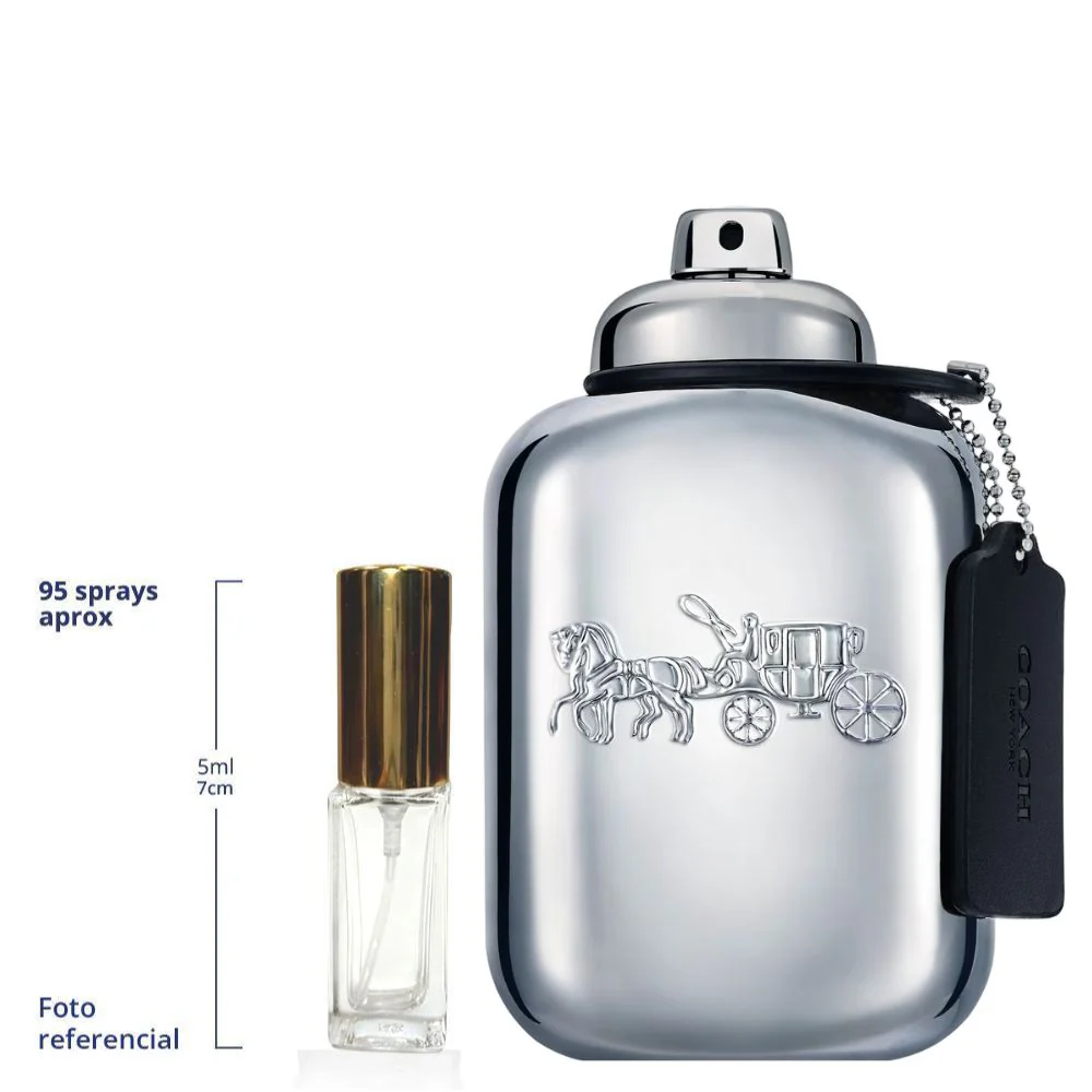Coach Platinum Decant Travel Size Eau de Parfum For Men