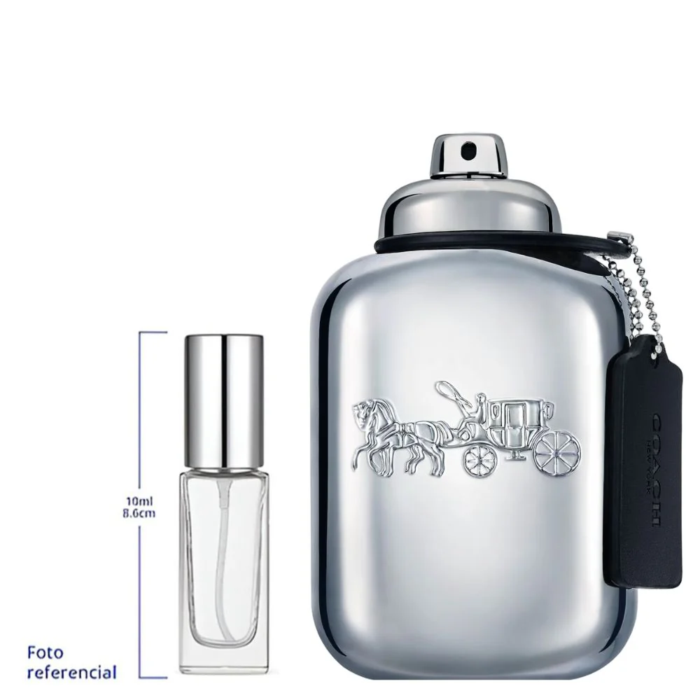 Coach Platinum Decant Travel Size Eau de Parfum For Men - Image 2