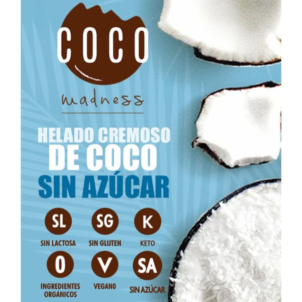 Coco Madness Concha de Coco Sin Azucar - Image 2