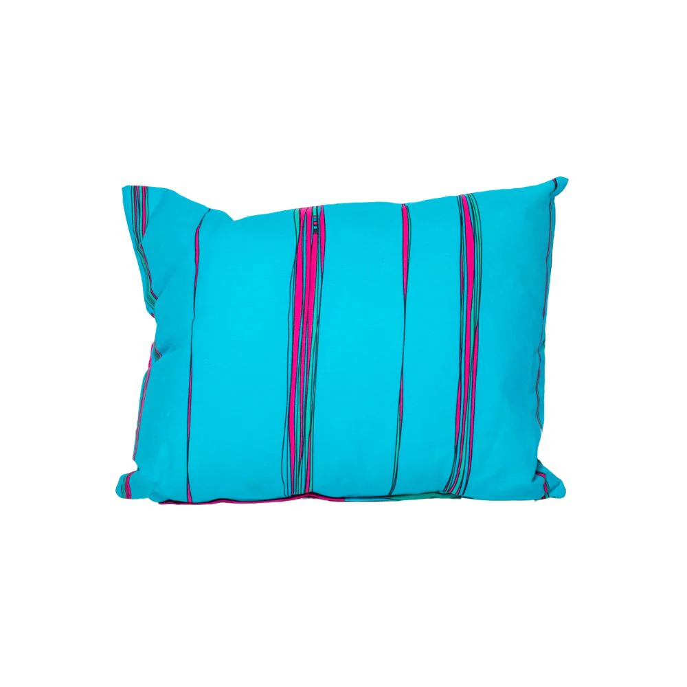 Cojin Decorativo Para Sofá Color Azul - Image 2