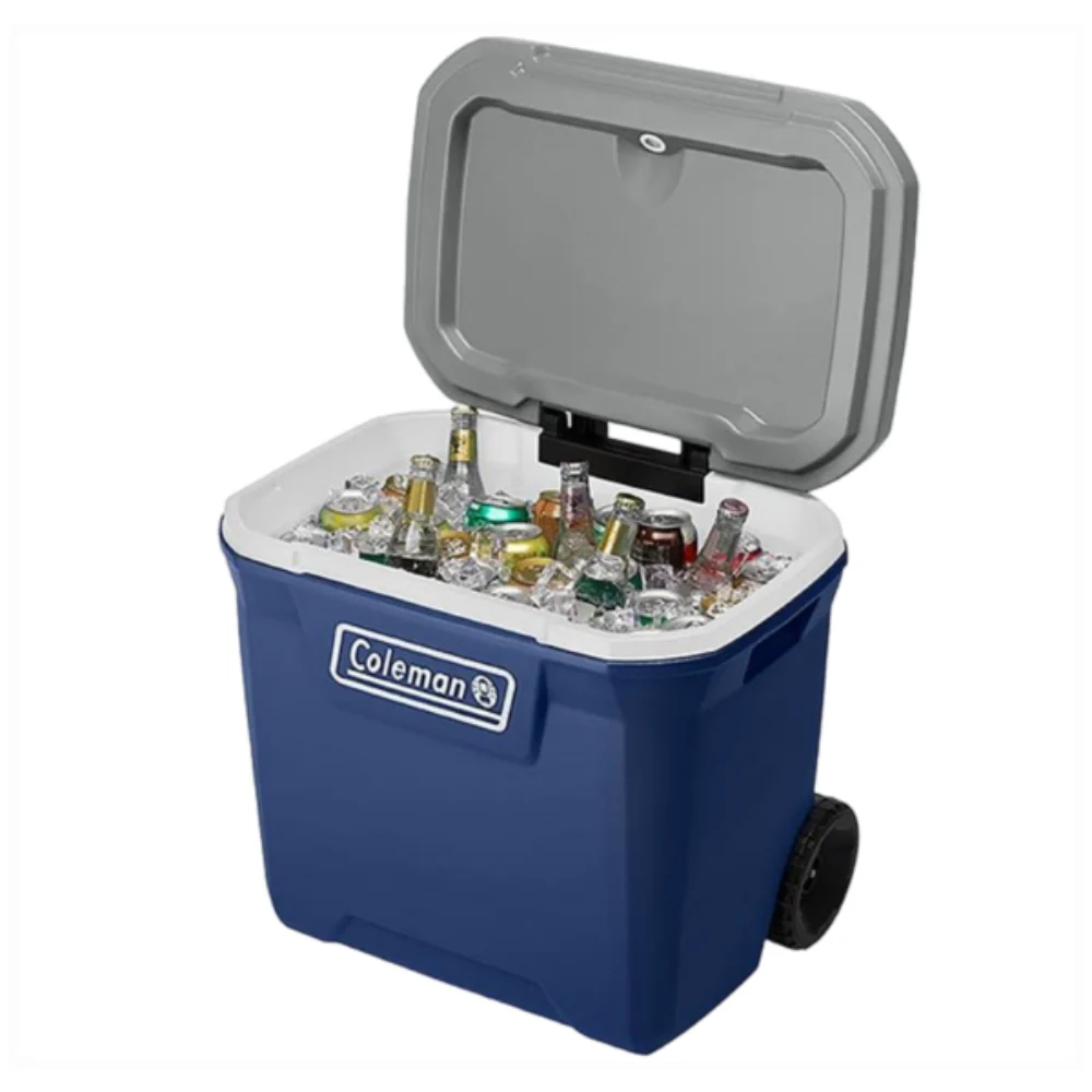 Coleman Cava Con Ruedas 316 Series 65Qt - 61 Litros Blue & Gray - Image 4